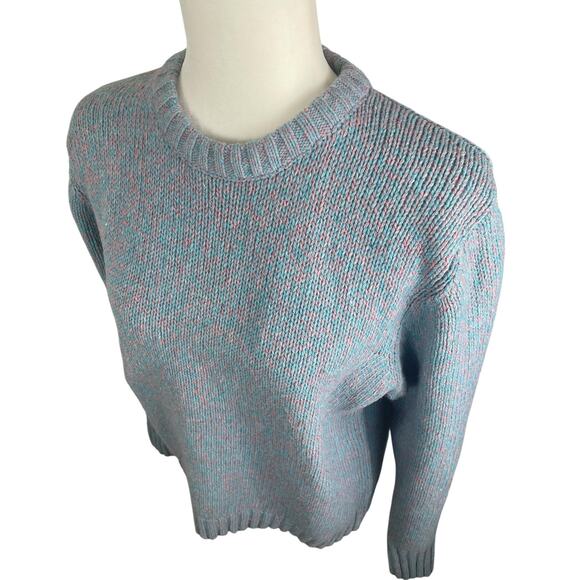 Vintage Woolrich Wool Blend Speckled Pullover Crewneck Sweater Classic Women's M - Picture 5 of 12